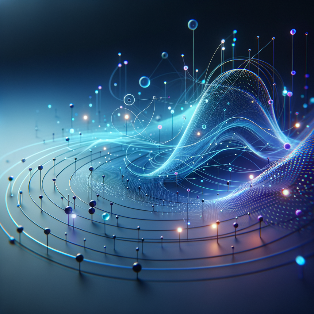 Rede digital interconectada simbolizando automação inteligente, eficiência operacional e escalabilidade tecnológica para o crescimento sustentável de e-commerce.